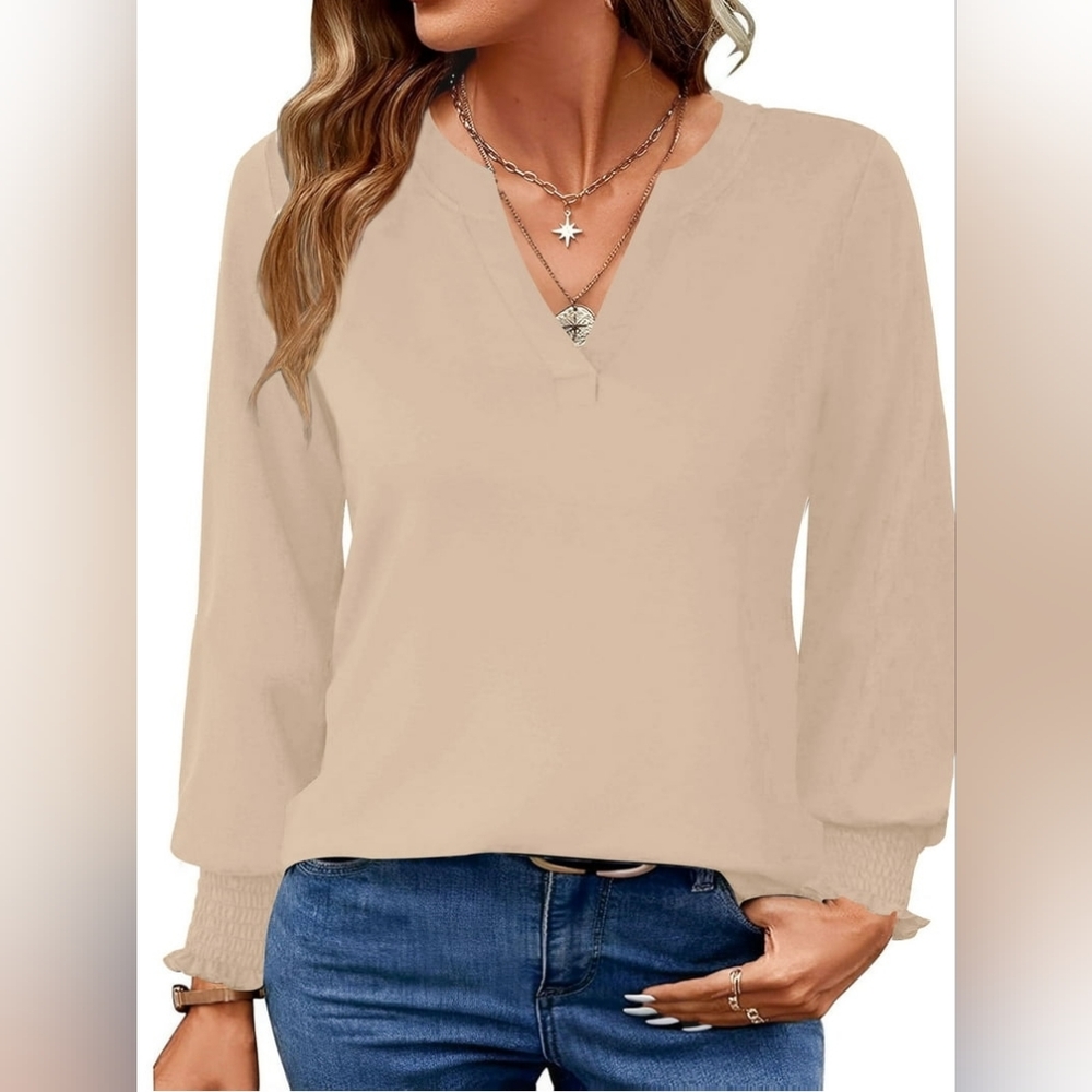 UVN Women's Cream Blouse - NWT